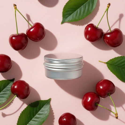 Cherry Bomb Lip Balm tube