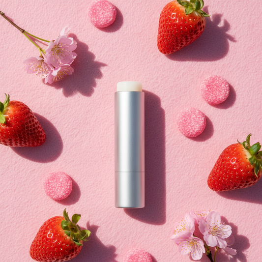 Pink Fizz Lip Balm tube